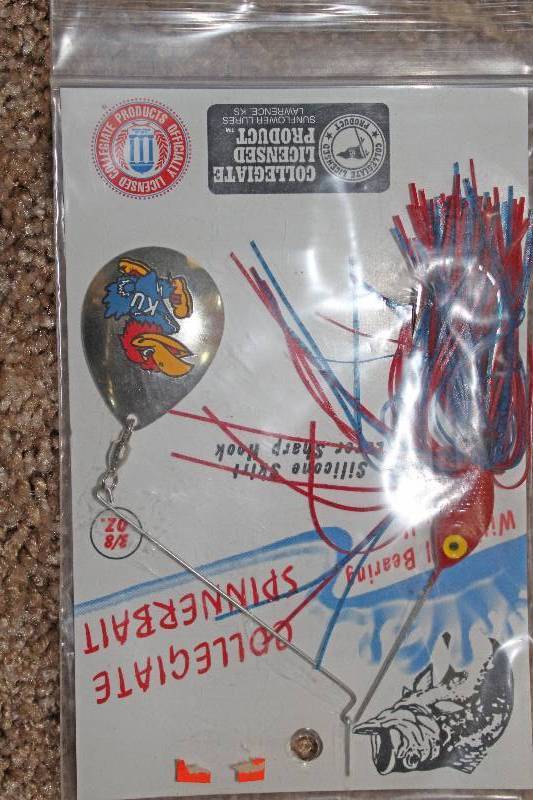 lot 8274 image: KU Jayhawk - Collegiate Spinnerbait