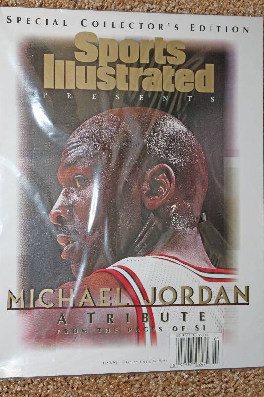 lot 8284 image: Sports Illustrated Tribute to Michael Jordan - From the Pages of Sports Illustrated