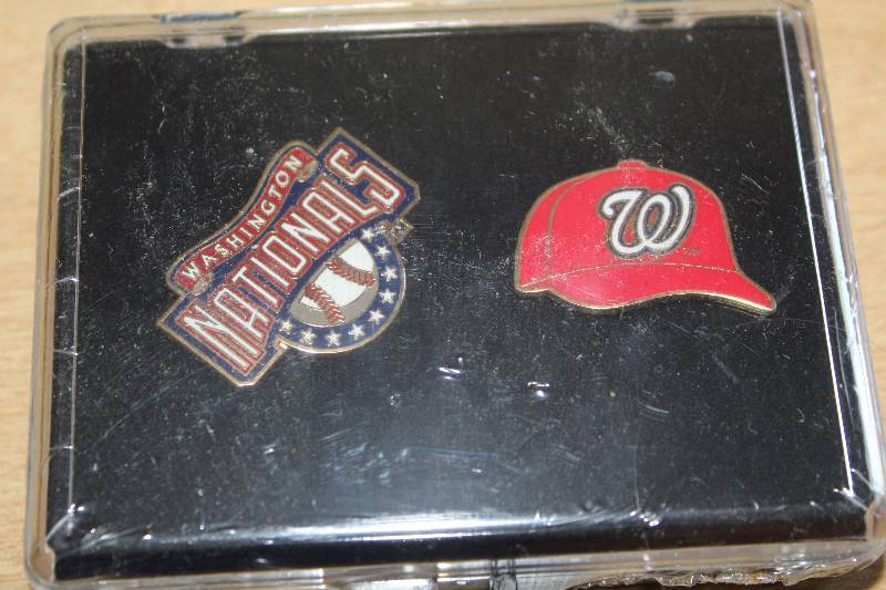 lot 8825 image: Washington Nationals Pin Set - COOL