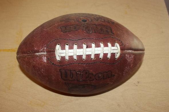 lot 8846 image: Wilson Leather Football AFCA - 1005