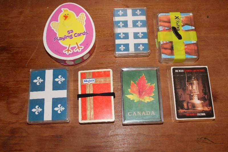 lot 5062 image: Lot of 7 Decks of Playing Cards- Have Not Been Counted