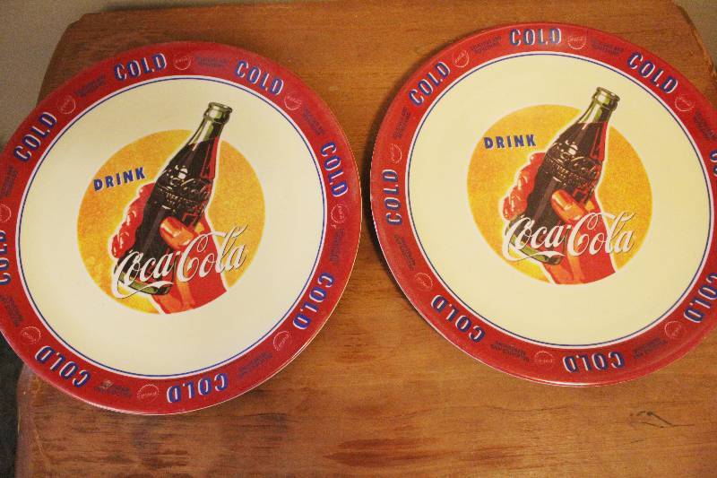 lot 5069 image: Plastic Coca Cola Trays - Condition Fair - Scorched and Scratched - see pics