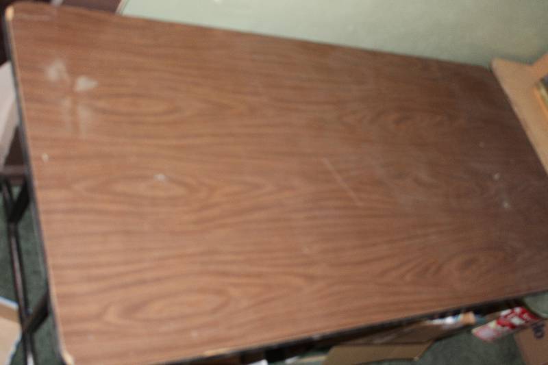lot 8150 image: 5 Foot Folding Table- Cool