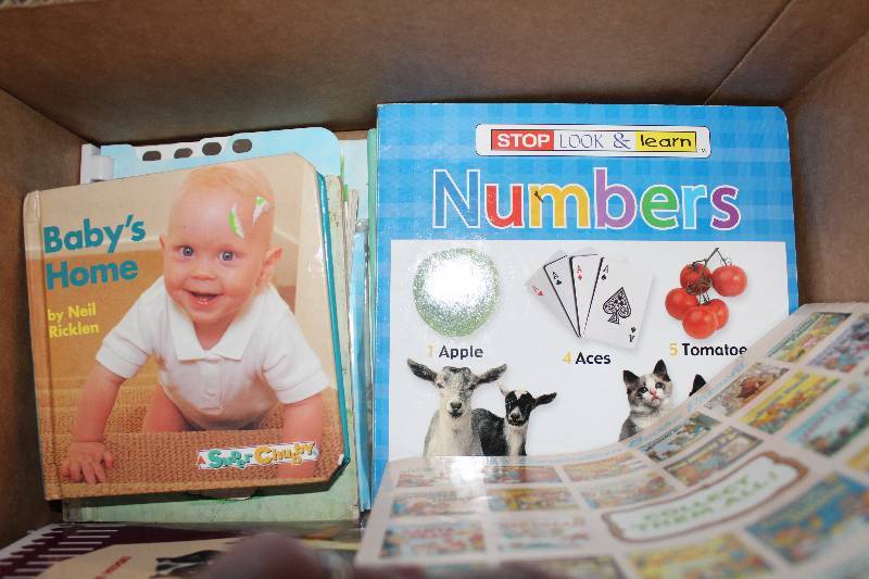 lot 8157 image: Lot of Assorted Baby Books- Cool