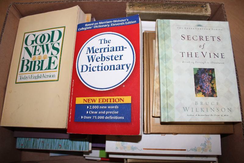 lot 8158 image: Lot of Assorted Books- Take a Look