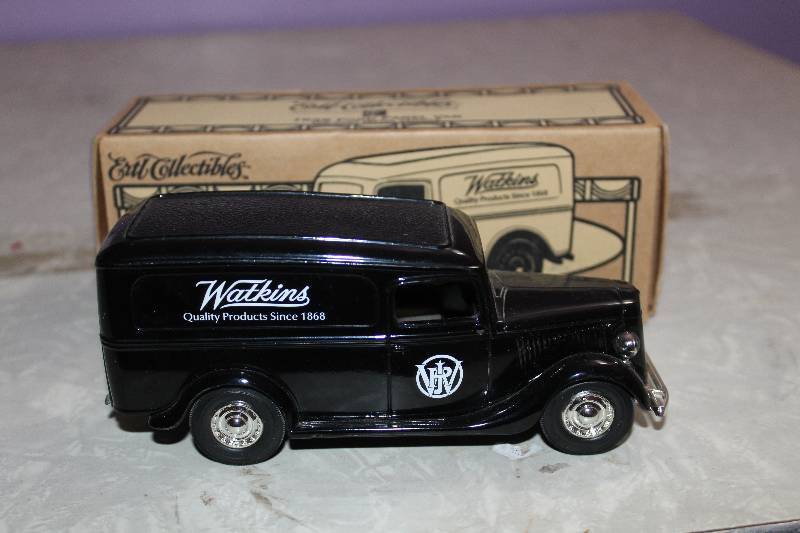 lot 8170 image: 1936 Ford Panel Van Die-cast Metal Vehicle (Watkins)- Very Neat