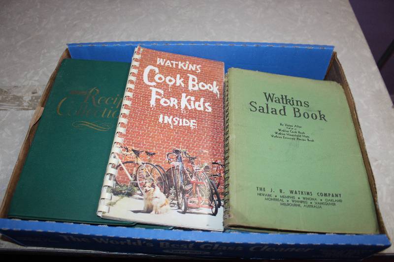 lot 8175 image: Lot of Watkins Cookbooks- Cool