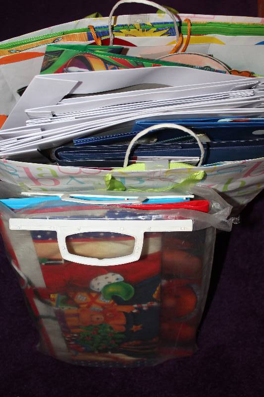 lot 8190 image: Lot of Various Gift Bags and Gift Boxes- Stock Up Now