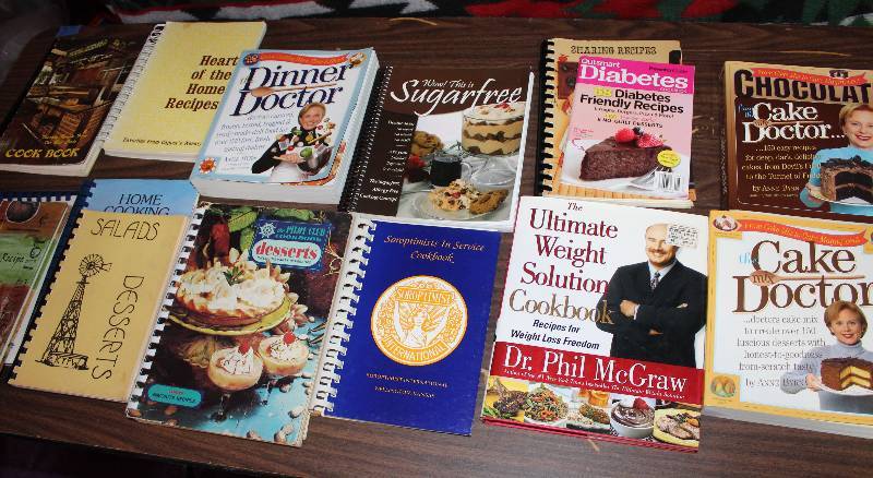 lot 8311 image: Lot of Cook Books - See pics on whats for dinner - cookbooks