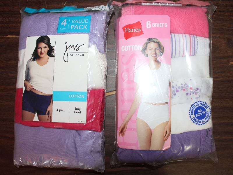 lot 8323 image: Lot of 2 Packages of New Ladies Underwear