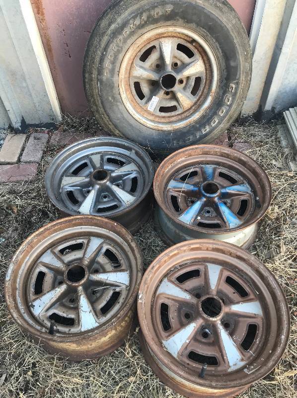 lot 4183 image: 5 Vintage Wheels - Pontiac - GTO BID NOW