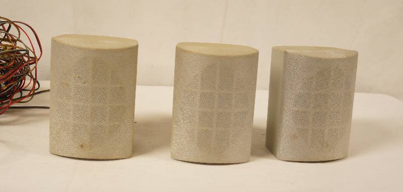 lot 6465 image: 3 Regent SP-5 Speakers with Cord