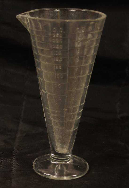 lot 6476 image: Very Unusual Measuring Glass