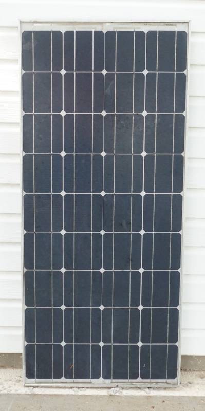 lot 4426 image: Shell SOLAR PANEL 70 Watts (Tested - Works) about 4 FOOT TALL