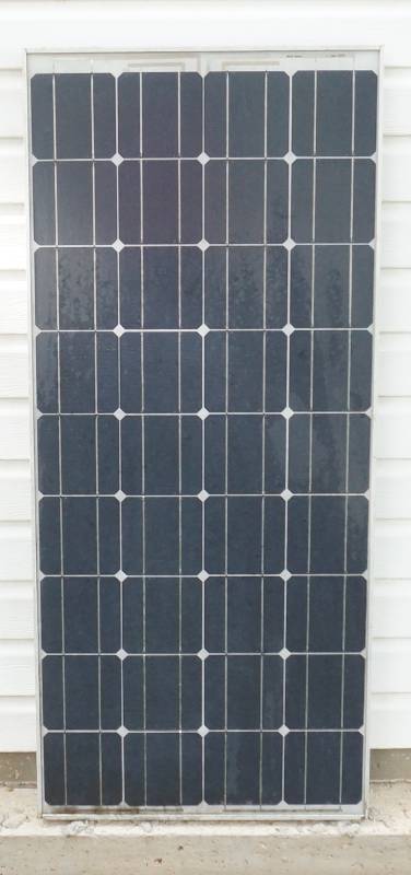 lot 4427 image: Shell SOLAR PANEL 70 Watts (Tested - Works) about 4 FOOT TALL