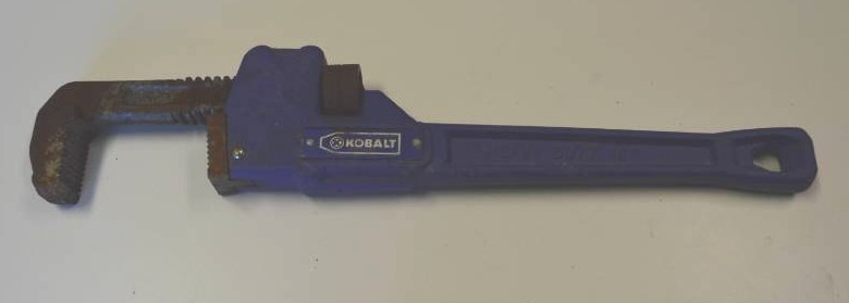 lot 3187 image: Kobalt 14 pipe wrench