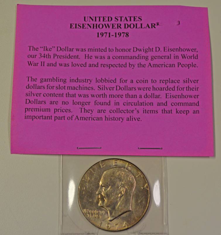 lot 3236 image: 1974 Eisenhower Dollar