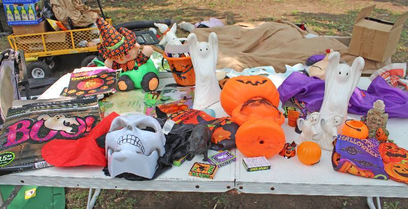 lot 8892 image: Assorted Halloween Dcor