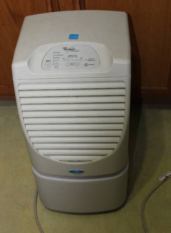 lot 8606 image: Whirlpool Dehumidifier