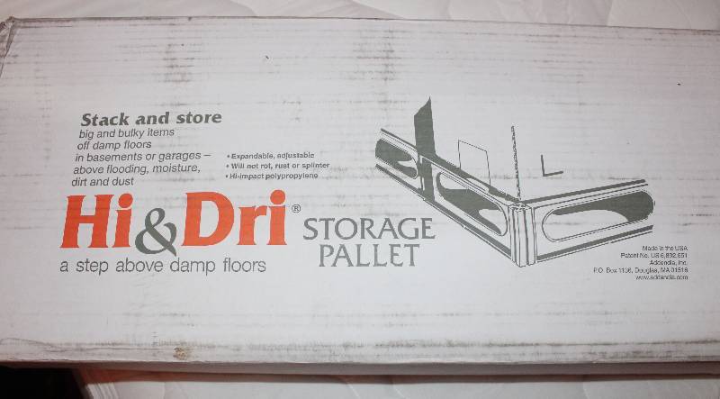 lot 8628 image: Hi & Dri Storage PalletRack - Great for Keeping Things off the Ground