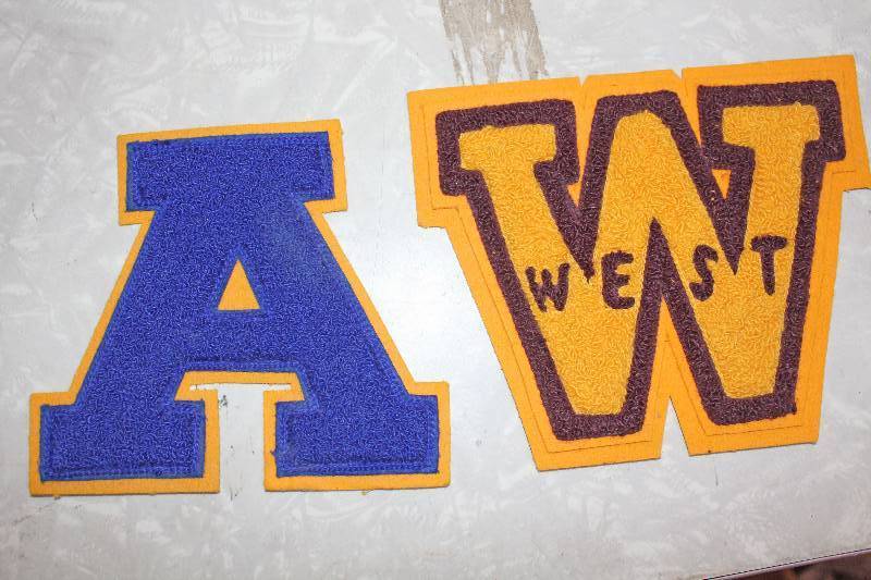 lot 8655 image: Two Letters for Lettermans Jackets