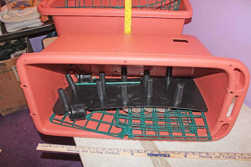 lot 8658 image: Lot of Two Grow Tubs - Great for Plants