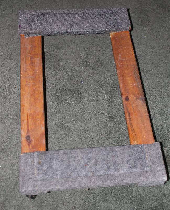 lot 8683 image: Four-Wheel Movers Dolly