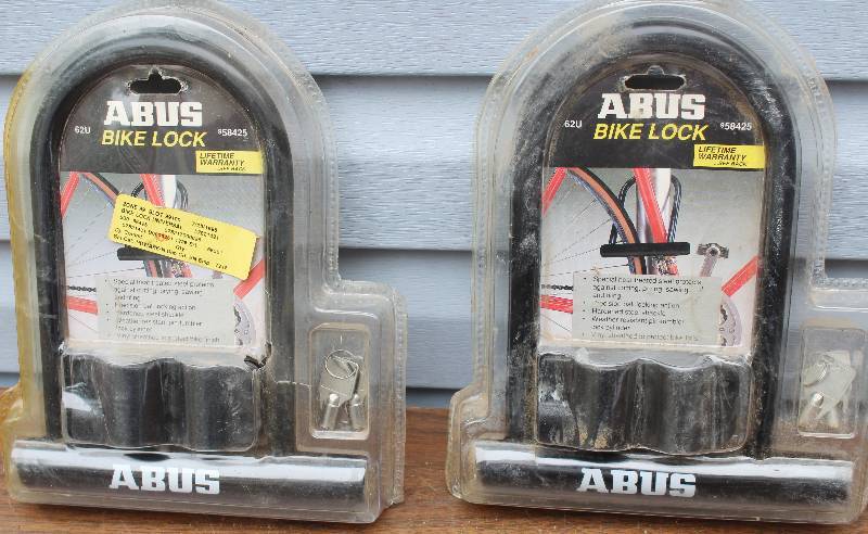 lot 8724 image: 2 Abus Bike Locks - Very Cool