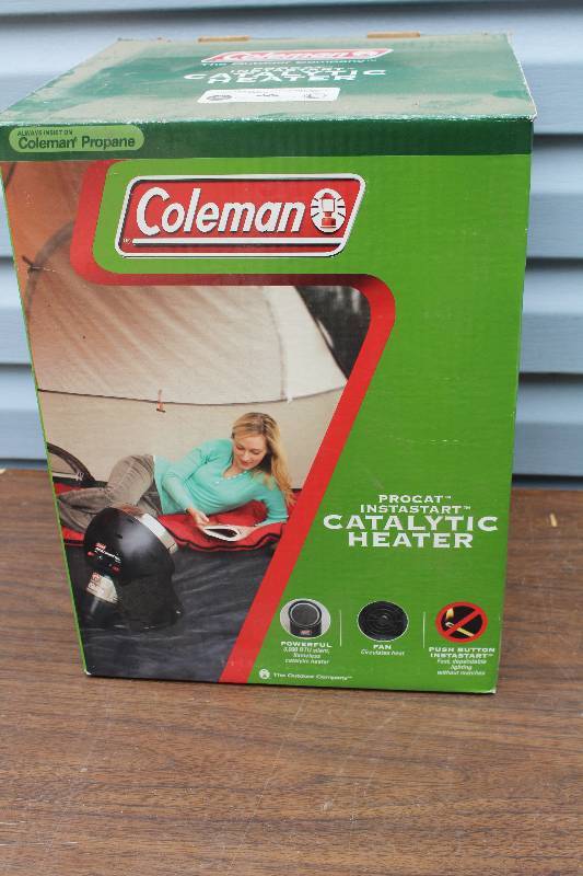 lot 8727 image: Coleman Procat InstaStart Catalytic Heater - Very Cool