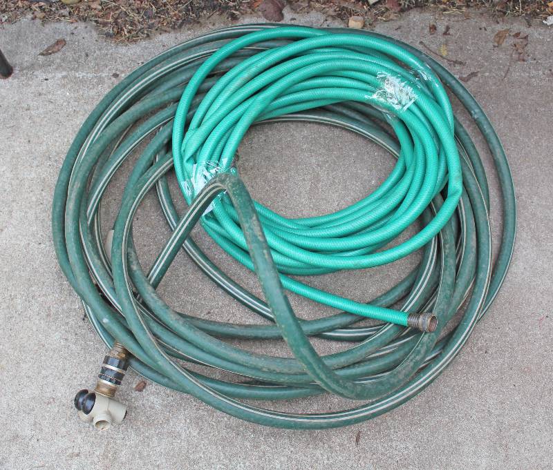 lot 8765 image: Lot of Two Water Hoses