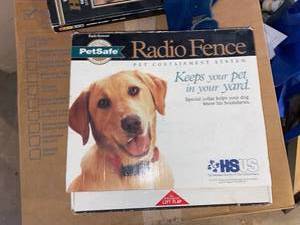 lot 32 image: Radio fence for dog training