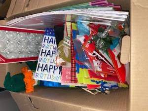 lot 58 image: Lot of occasion gift bags and boxes