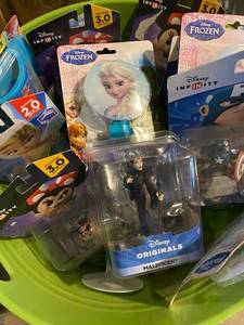 lot 61 image: Assortment of toys and nightlights- several different characters