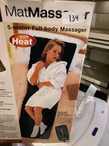 lot 134 image: MatMass 5 motor full body massager