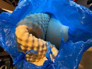 lot 135 image: Large bag of foam for craft projects