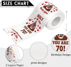lot 7429005 image: Novelty Valentines Day Toilet Paper Roll
