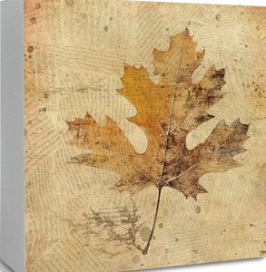 lot 7429037 image: Store Rustic Fall Leaf Wooden Box Sign Desk Decor, Fall Leaf Decor, Boho Fall Decor, Fall Maple Leaf Signs Decor for Office Home Bedroom Kitchen, Farmhouse Autumn Home Shelf Desk Decor 5x5 Inch
