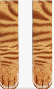 lot 7429069 image: Tiger Print Animal Pattern Socks