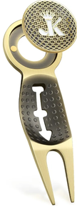 lot 7429109 image: BKF Golf 3-in-1 Divot Repair Tool with Marker Build-in Golf Ball Groove for Drawing Lines, Must Have Golf Gadget, Necessary Golf Accessories for Men, Unique Golf Gifts for MenWoemn