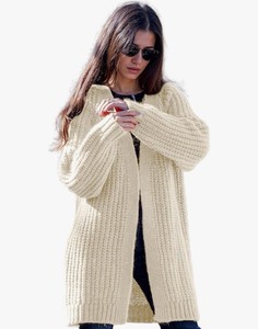 lot 7429174 image: Womens Lightweight Cardigan Sweaters 2024 Fall Fashion Long Sleeve Casual Open Front Waffle Knit Sweater Cardigan WHITE