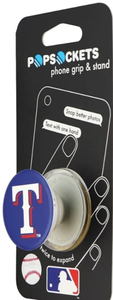 lot 7429293 image: PopSockets Collapsible Grip & Stand for Phones and Tablets - Texas Rangers