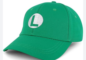 lot 7429366 image: Game Theme Hats Baseball Caps for Kids Adult Child Accessory Kit(Green)