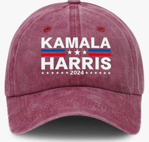 lot 7429435 image: Kamala Harris 2024 Hat Harris President Hat Merchandise Adjustable Baseball Cap