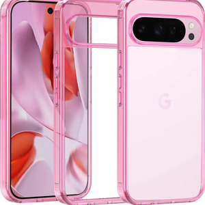 lot 7429437 image: Cover for Google Pixel 9 Pro XL Case, Non-Yellowing Hard PC Back, Slim Thin Soft Edge Shockproof Phone Case Accessories for Pixel 9 Pro XL, Red