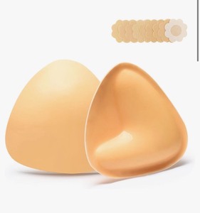 lot 7429471 image: Double-Sided Sticky Bra Pads Inserts, Ultra Instant Lift Sticky Bra Push Up Bra Pads Inserts, Breast Enhancers Inserts