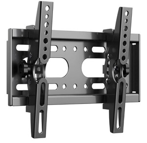 lot 7429478 image: Tilting TV Wall Mount Bracket, Universal TV Mount Low Profile for 14-42 Inch Flat Screen TVs,Easy to Install with Tilting Knob,Max VESA 200x200mm, 55 lbs,Tilt Feature Allows Adjustme