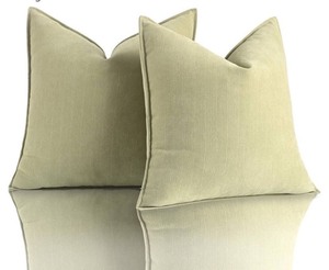 lot 7429497 image: Annas Whimsy Sage Green Pillow Covers 20x20 in Accent Neutral Pillow Covers Set of 2 Chenille Soft Throw Pillow Covers Decorative Throw Pillows for Couch Bed Farmhouse Living Room Home Pillow Case