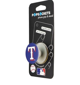 lot 7429521 image: PopSockets Collapsible Grip & Stand for Phones and Tablets - Texas Rangers