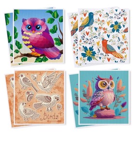 lot 7429564 image: 8 Pack Swedish Dishcloths, Reusable Paper Towels Washable, Swedish Dish Cloths for Kitchen, Dish Rags for Washing Dishes, Absorbent Cellulose Sponge Cloths, 100% Biodegradable Compostable