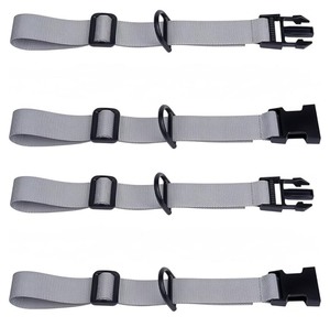 lot 7429586 image: 4 Pack Backpack Chest Straps Heavy Duty Adjustable Backpack Sternum Strap Easy to Install Prevents Slipping Size Fits All